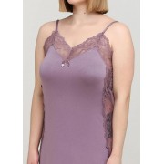 Нічна сорочка Cotpark  M,L,XL бузкова 18067